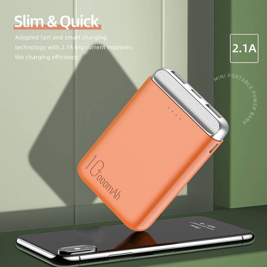 ROCK ® 10000mAh Mini P71 Portable Power Bank casemarts