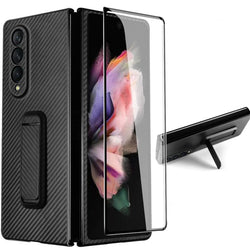 Galaxy Z Fold3 Carbon Fiber Kickstand Case casemarts