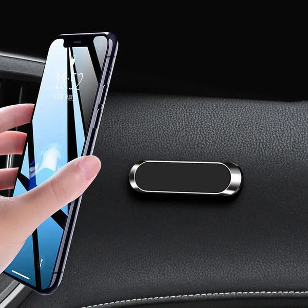 Strip Shape Magnetic Car Phone Holder Stand For iPhone Magnet Mount Accessories Shopsloom