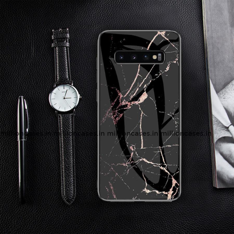 Galaxy S10 Classic Nature Elemental Textured Marble Case casemarts