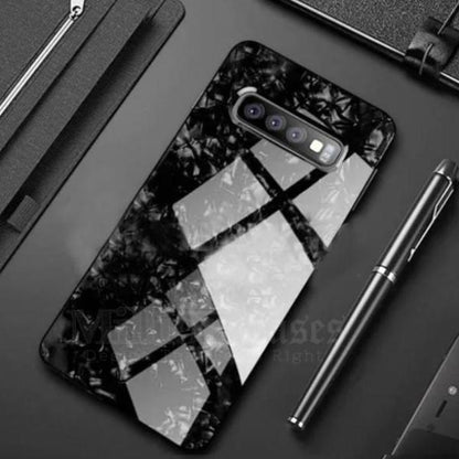 Galaxy S10 Dream Shell Textured Marble Case casemarts