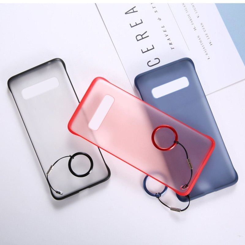 Galaxy S10 Luxury Frameless Transparent Case casemarts