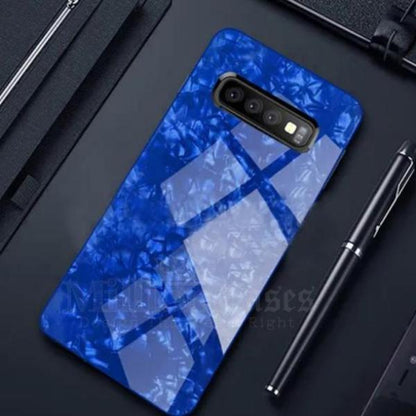 Galaxy S10 Dream Shell Textured Marble Case casemarts