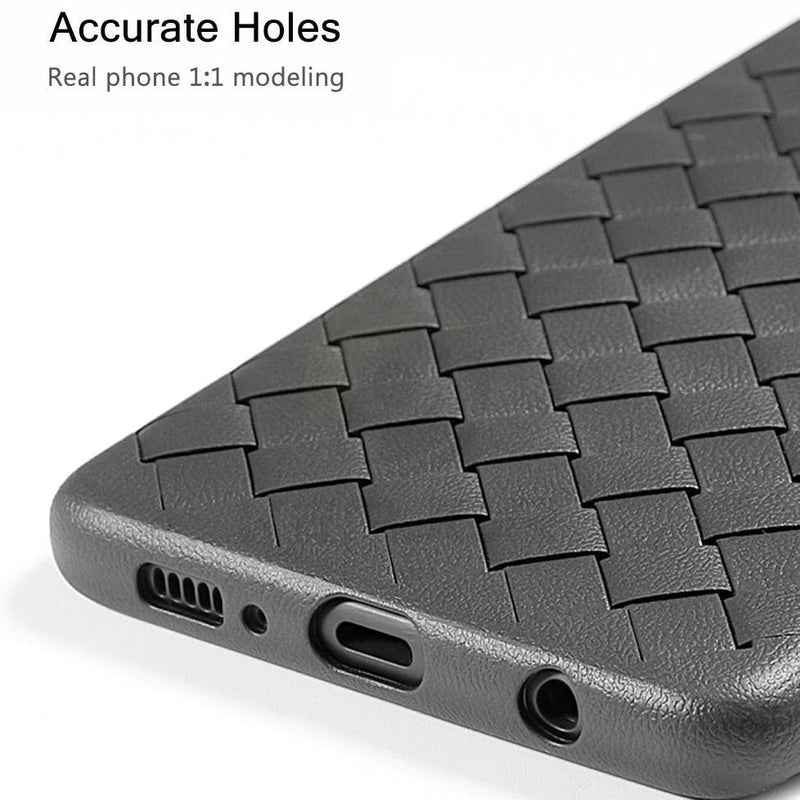 Henks ® Galaxy S10 Plus Ultra-thin Grid Weaving Case casemarts