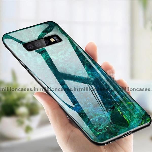 Galaxy S10 Classic Nature Elemental Textured Marble Case casemarts