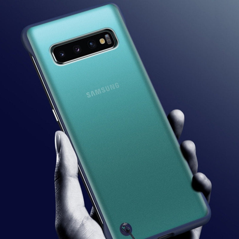 Galaxy S10 Luxury Frameless Transparent Case casemarts