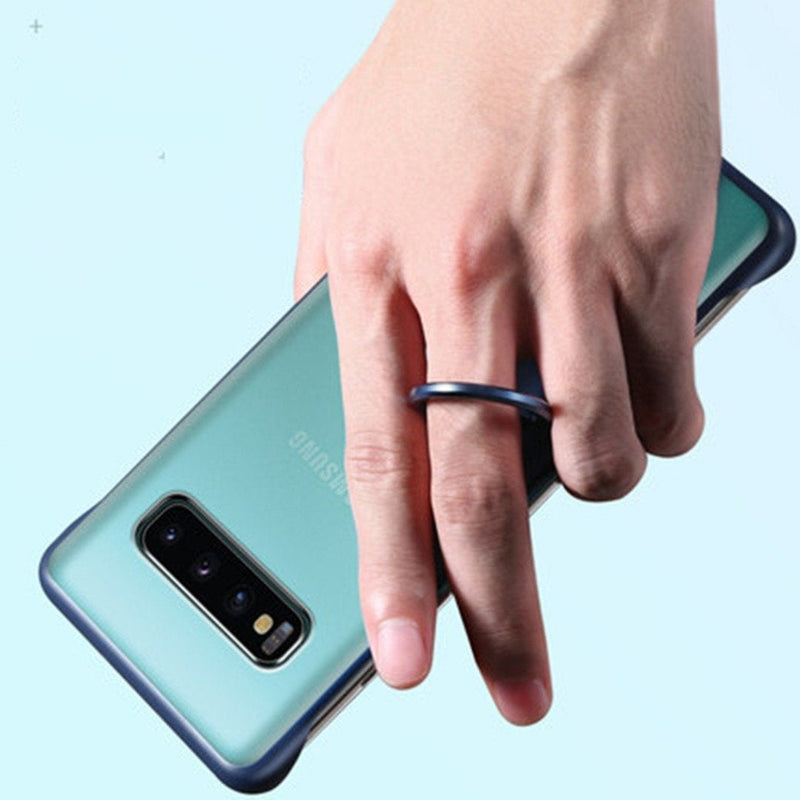 Galaxy S10 Luxury Frameless Transparent Case casemarts