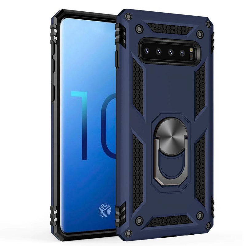 Galaxy S10 Plus Armour Shield Ring Holder Back Case casemarts