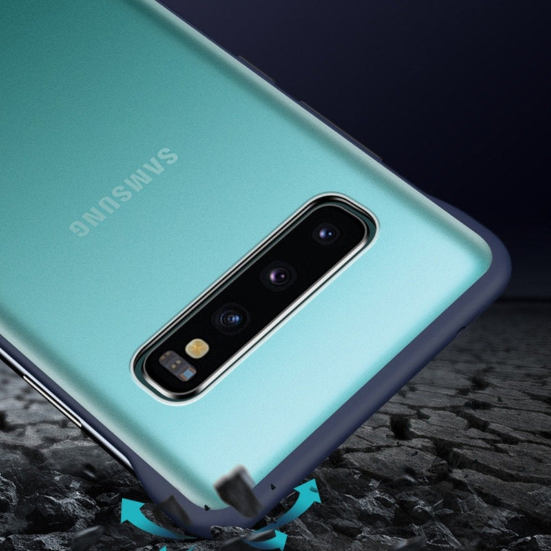 Galaxy S10 Luxury Frameless Transparent Case casemarts