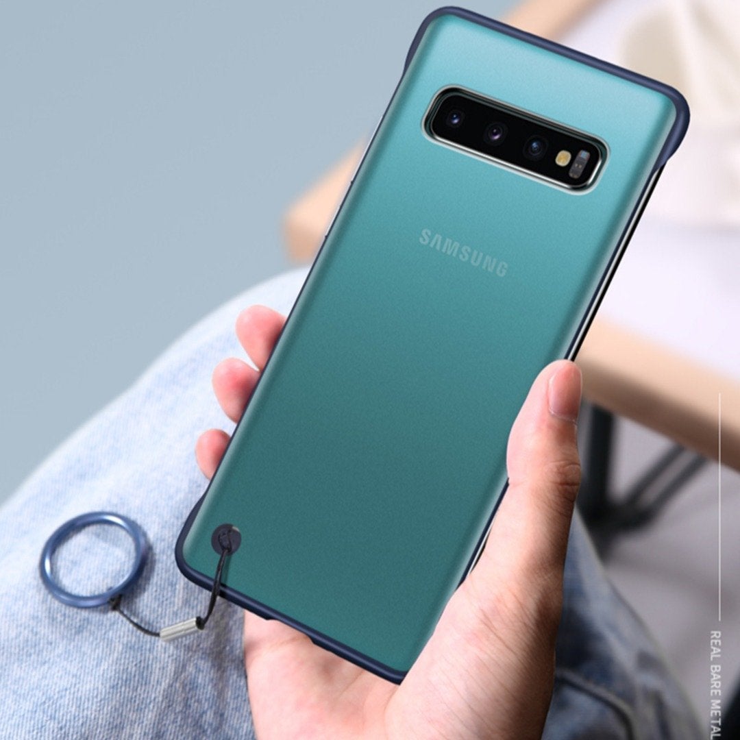 Galaxy S10 Luxury Frameless Transparent Case casemarts