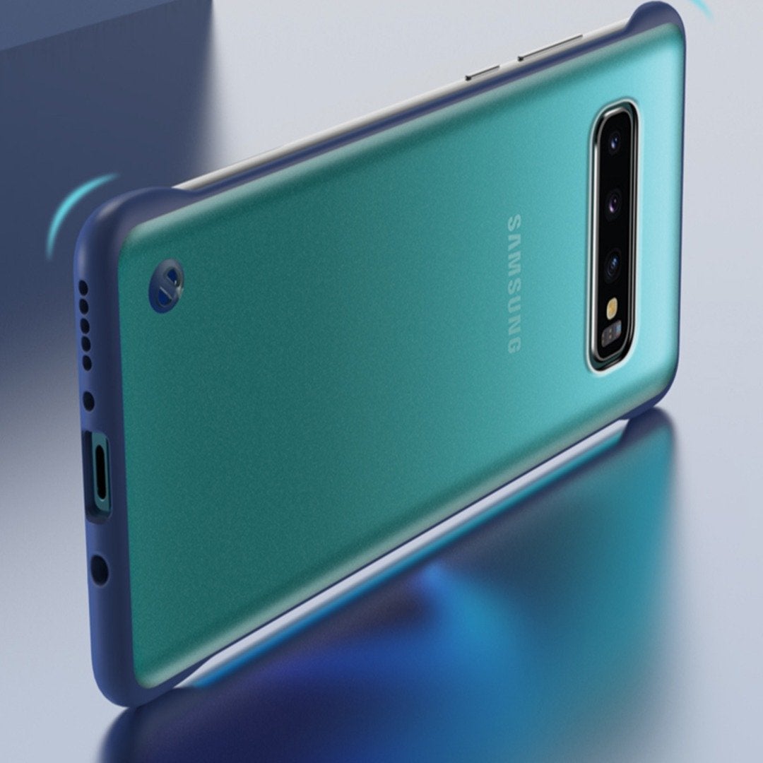 Galaxy S10 Luxury Frameless Transparent Case casemarts