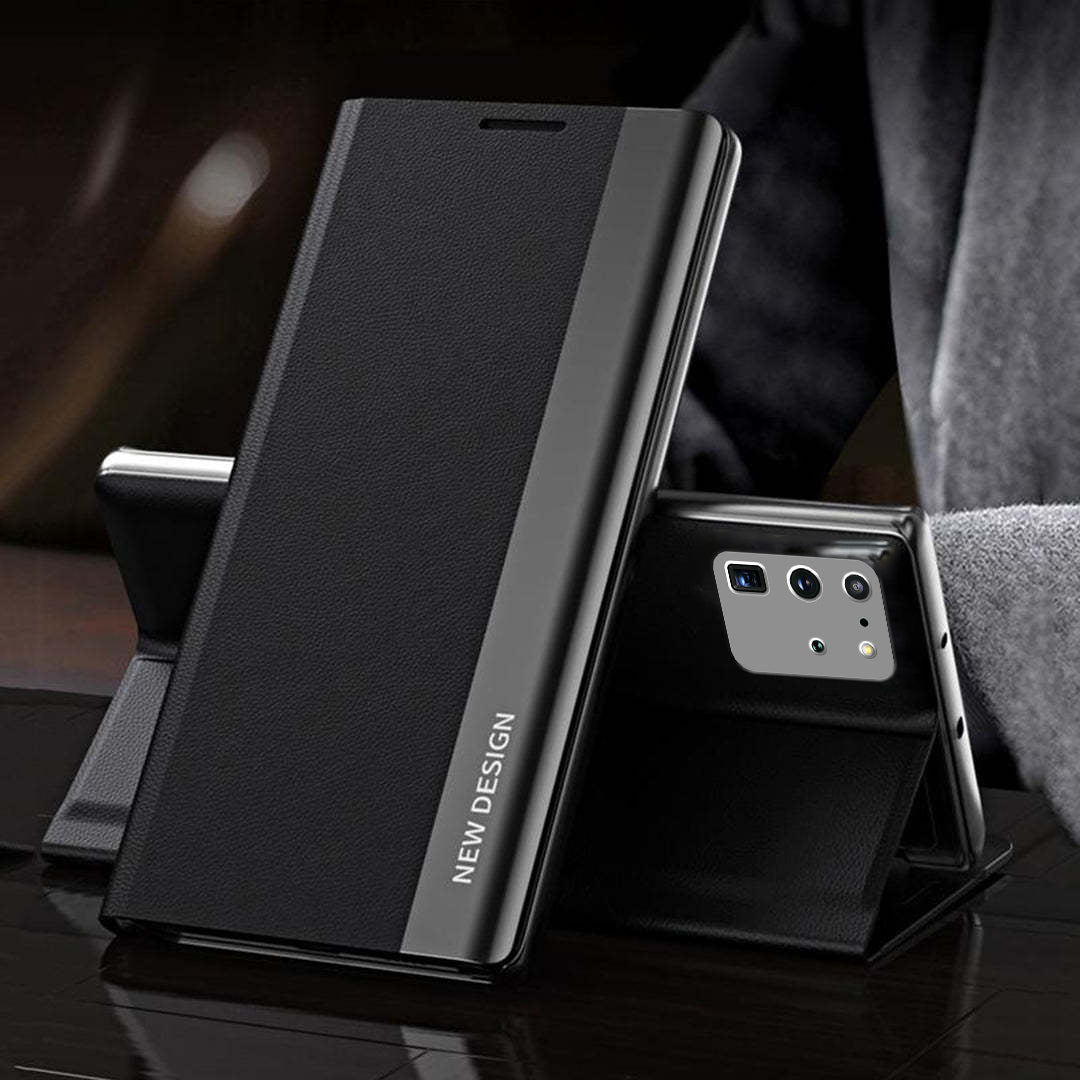 PU Leather Side Window Flip Case - Samsung casemarts