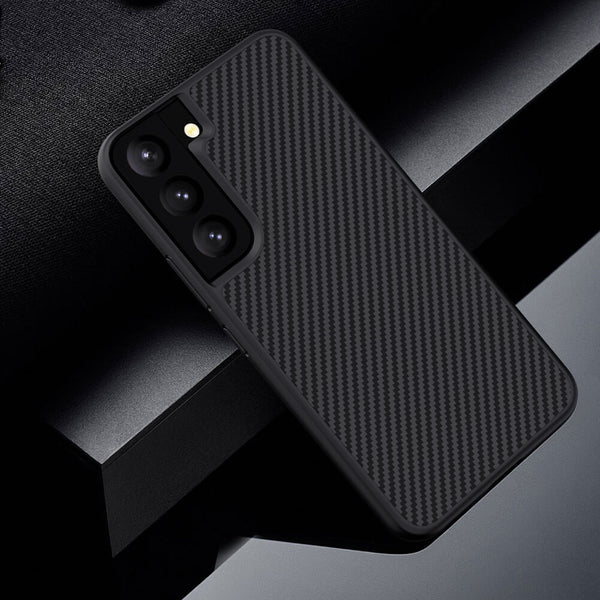 Galaxy S22 Series Synthetic Carbon Fiber Case casemarts