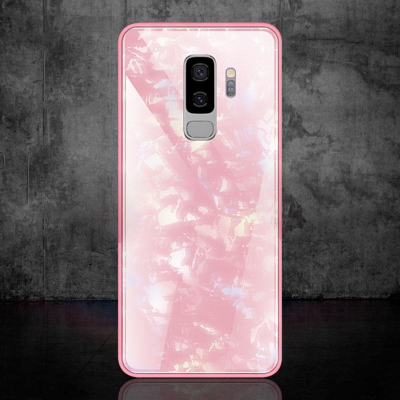 Galaxy S9 Plus Dream Shell Textured Marble Case casemarts