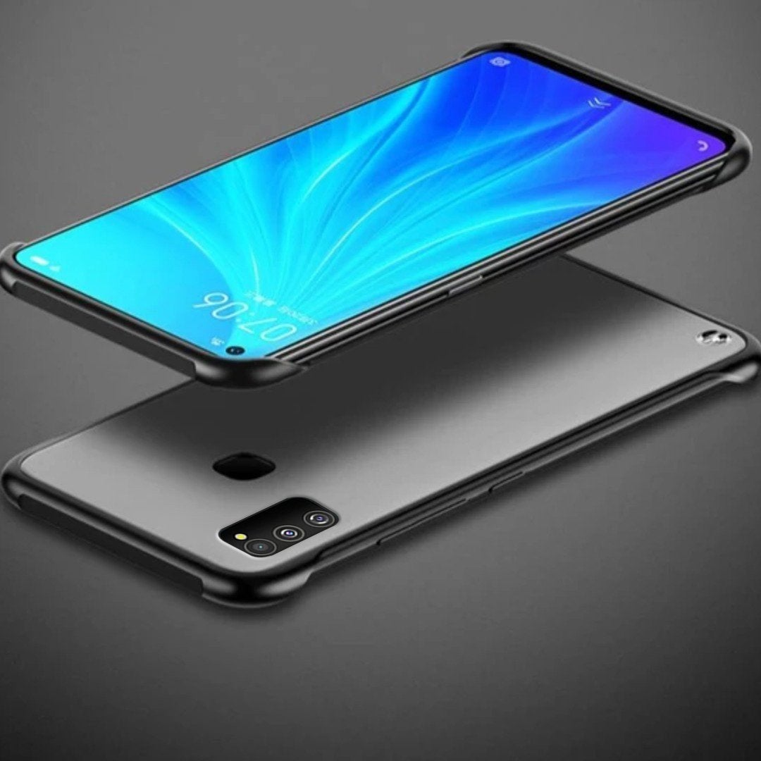 Galaxy M30s Luxury Frameless Transparent Case casemarts