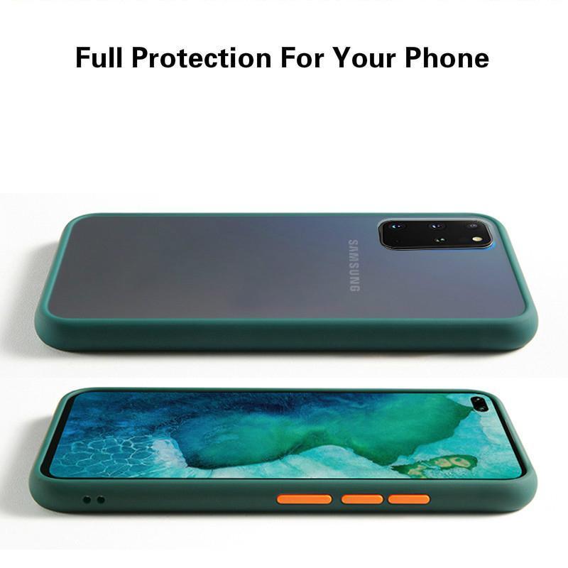 Galaxy S20 Plus Luxury Shockproof Matte Finish Case casemarts