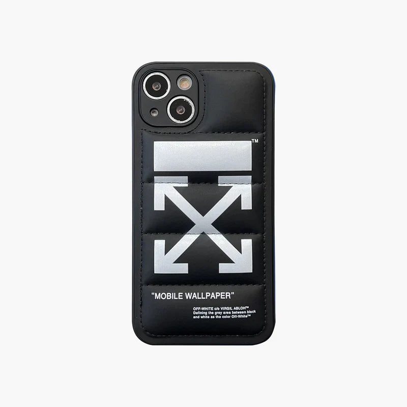 3D Phone Case | Black OW Feathered Urban Covers