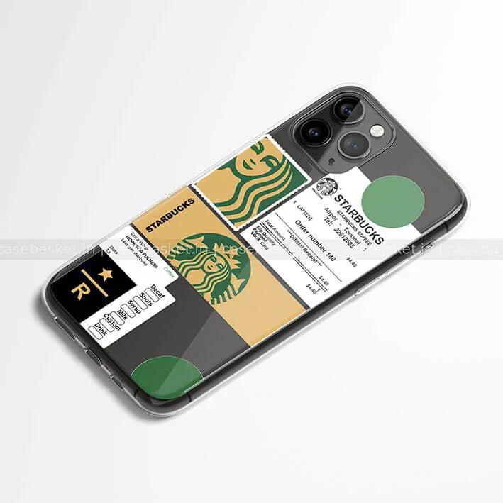 Starbucks Coffee Transparent Silicone Case Urban Covers