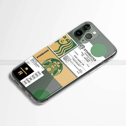 Starbucks Coffee Transparent Silicone Case Urban Covers