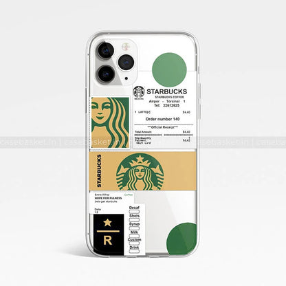 Starbucks Coffee Transparent Silicone Case Urban Covers