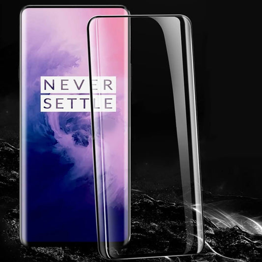 OnePlus 7T Pro Full Coverage Curved Tempered Glass casemarts