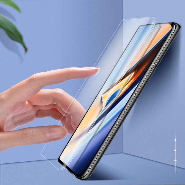 OnePlus 7 Pro Ultra Full Liquid Glue UV Tempered Glass casemarts