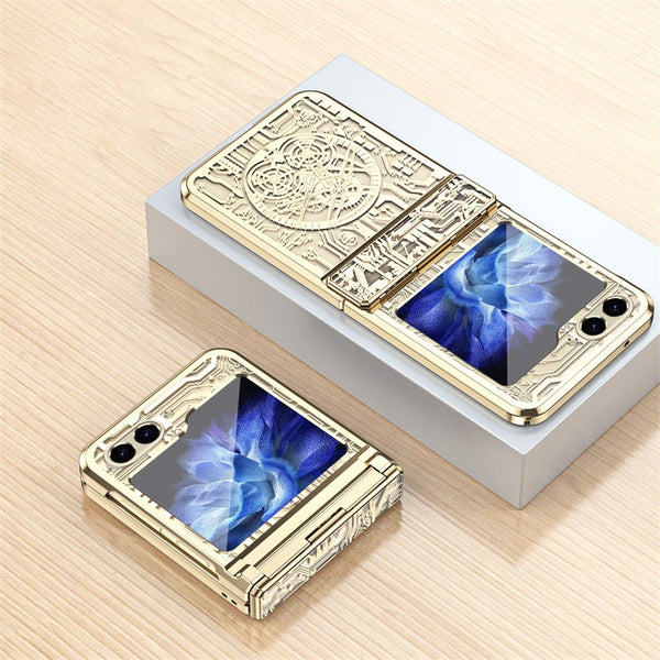 Galaxy Z Flip5 Mechanical Integrated Electroplating Case casemarts