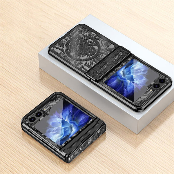 Galaxy Z Flip5 Mechanical Integrated Electroplating Case casemarts