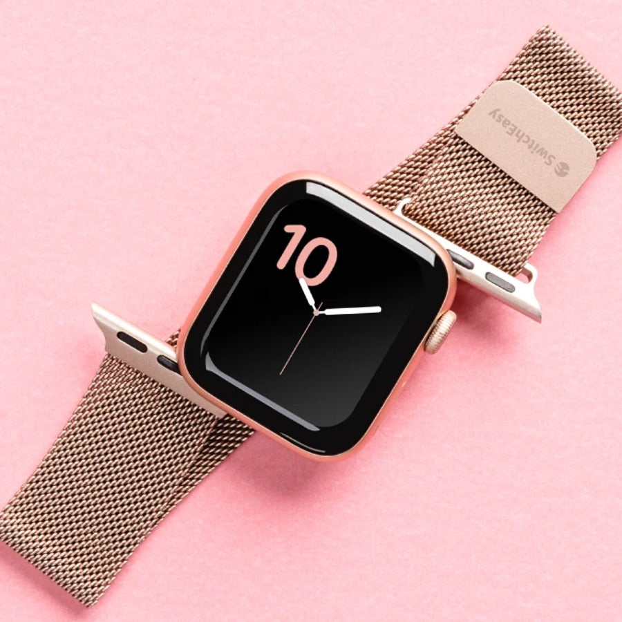 Magnetic Stainless Steel Switch Easy Strap for Apple Watch 7 (45mm) casemarts