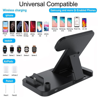 4 in 1 Qi Wireless Charging Stand casemarts