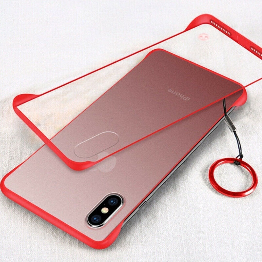 iPhone XS Luxury Frameless Transparent Case casemarts