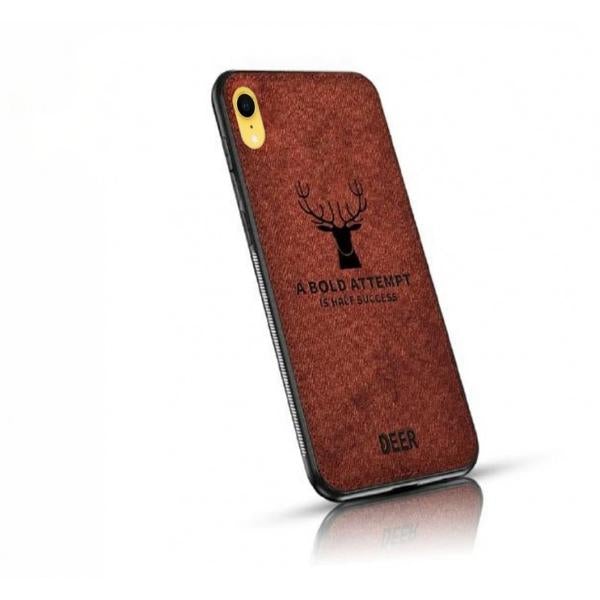 iPhone XR (3 in 1 Combo) Deer Case + Tempered Glass + Earphones casemarts