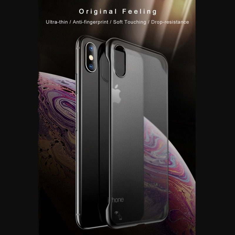 iPhone XS Luxury Frameless Transparent Case casemarts