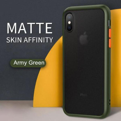 iPhone XS Luxury Shockproof Matte Finish Case casemarts