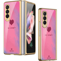 Galaxy Z Fold3 Vibrant Colored Glass Case casemarts